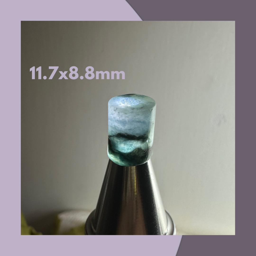 藍水平安扣套裝 (5件藍水)| 天然緬甸翡翠 MZS03