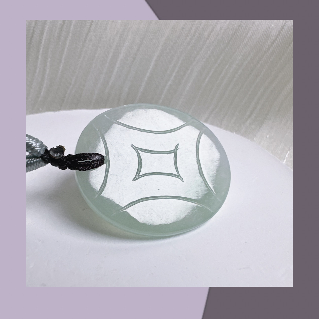 金蟾翡翠頸繩· 天然緬甸翡翠｜ M014137